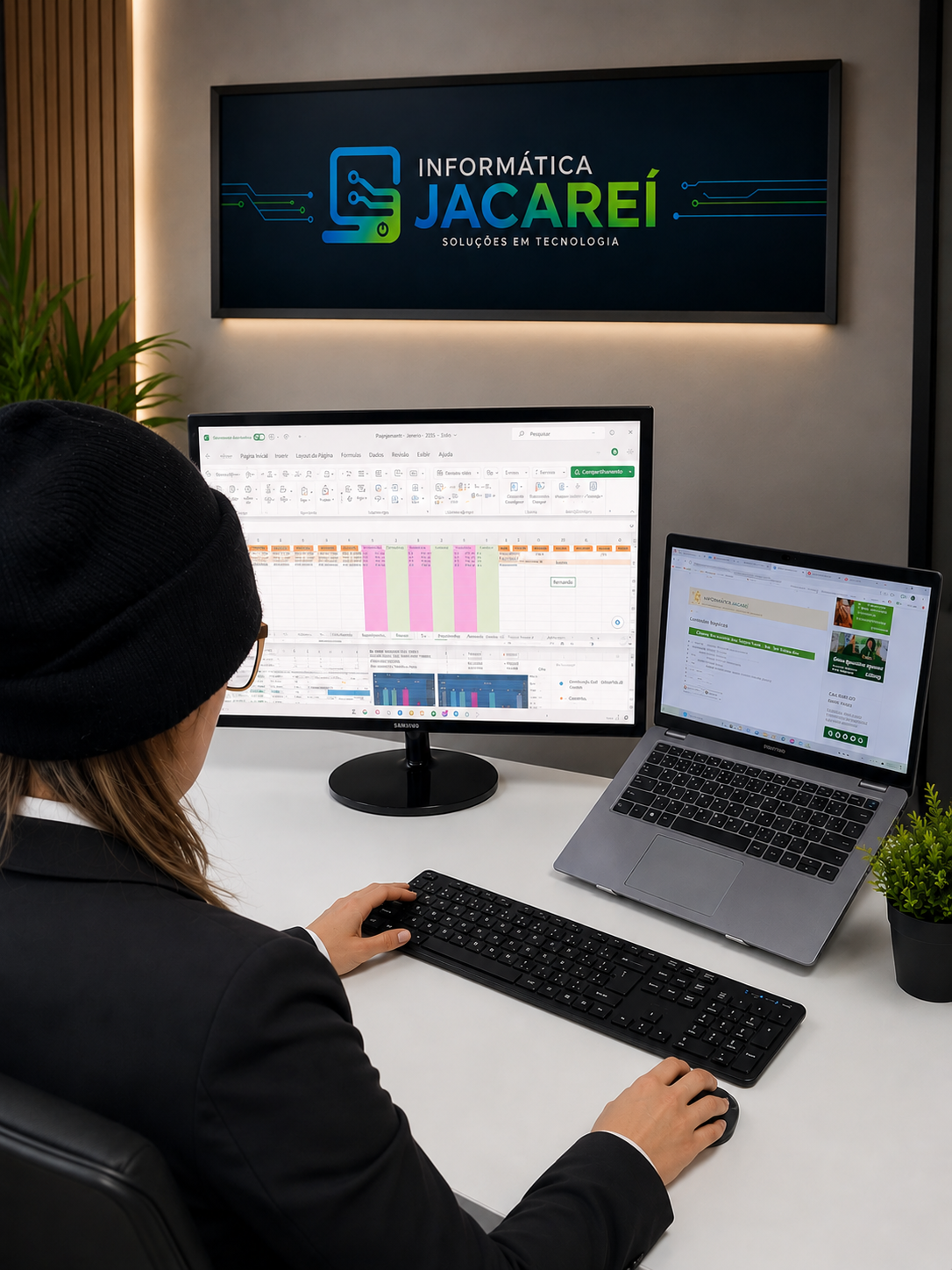 Atendimento profissional Informática Jacareí